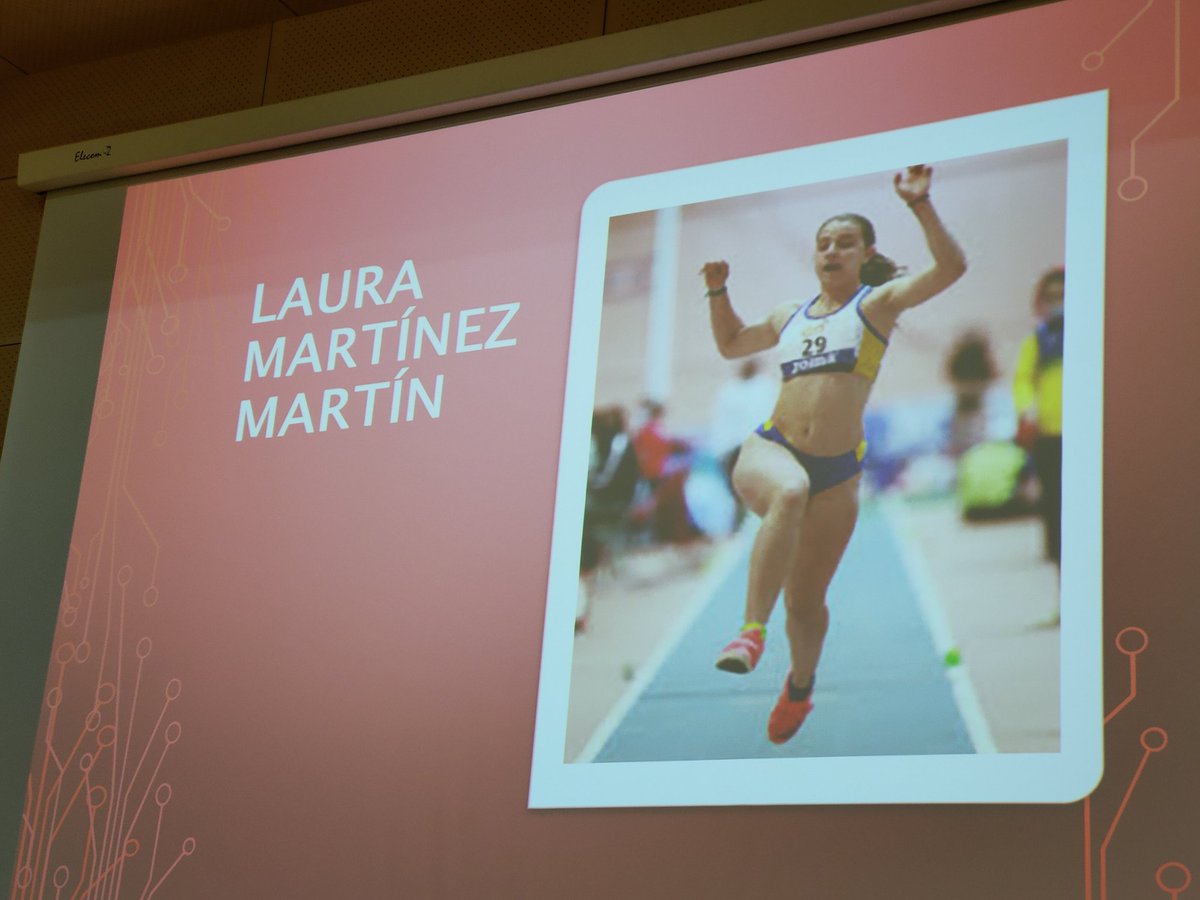 Y el premio para la MEJOR ATLETA JOVEN DE LA COMUNIDAD DE MADRID ES PARA:::