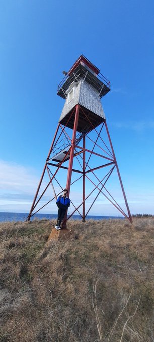 Some cool pics of an old lighthouse in Nova Scotia ft. bae @K1lowaTT 🤩  . . . ♡ &bull; atlantic ocean &bull; beach<a href="/tag/drinks"class="tags"><span>#drinks</span></a>