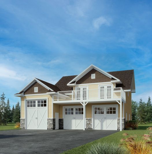 Looking to build a? Maybe a cottage at the lake is your idea of a weekend/summer retreat. At Co-op we can help with the inspiration, and all the materials required to bring your dream to a reality. Check out this 742 sq. ft. Garage &amp; Loft!

#coop #lakehouse #buildwithcoop