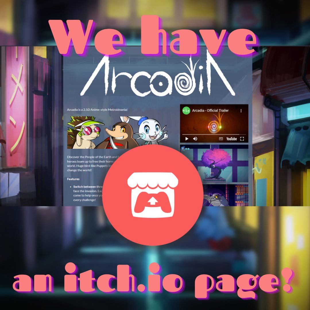 We are proud to announce our #itch page! 🎮

Here you can follow the development of our game!

Check our page: kibe-software-house.itch.io/arcadia

#IndieGameDev #indiegame #followfriday
