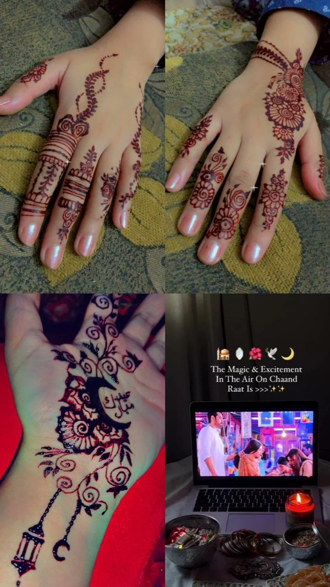 AyinasF's tweet photo. Chand Raat Mubarak 🌙
Henna by this cutie @psycho_celina25 https://t.co/rz22OS6sVA
