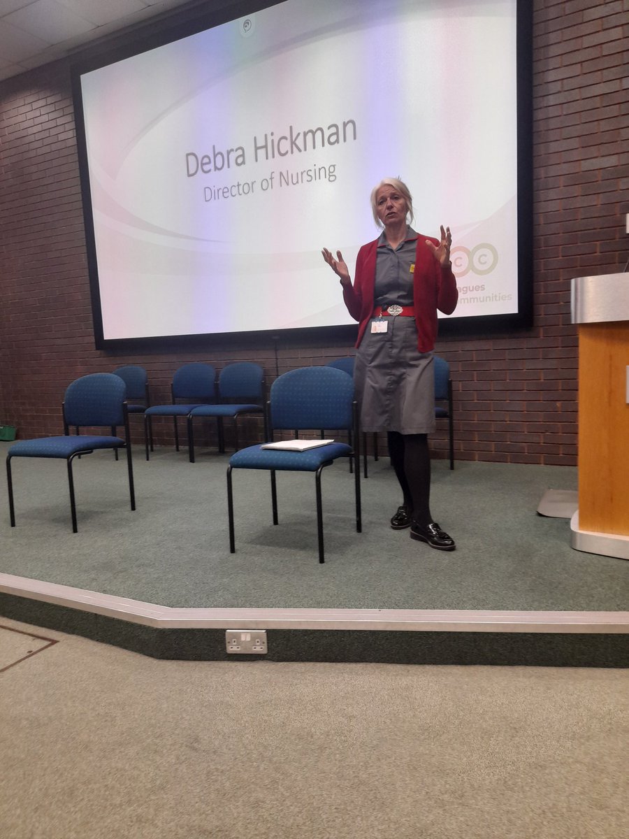 cathwilson81's tweet photo. @RWT_NHS STaY event.  New Nurses met their Director of Nursing , learnt about development opportunities, to have a voice, the wellbeing offer, our transfer scheme , flexible working and how to get involved in Green initiatives. No wonder the vacancy rate is low @AnnMarieCannaby https://t.co/JSnsUQeNaI