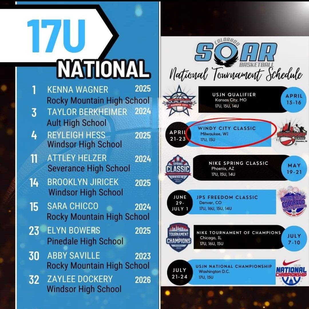 Reyleigh Hess (@hessreyleigh) on Twitter photo Excited to be on the court this weekend with my CO Soar 17u team in the Windy City Classic in Milwaukee. #USJN <a href="/LindenwoodWBB/">Lindenwood Women’s Basketball</a> <a href="/WSUCougarWBB/">WSU Cougar Women's 🏀</a> @WavesHoops <a href="/CSUWBasketball/">Colorado State Women's Basketball</a> <a href="/CUBuffsWBB/">Colorado Women's Basketball 🦬</a> @TampaWBB Excited to be on the court this weekend with my CO Soar 17u team in the Windy City Classic in Milwaukee. #USJN <a href="/LindenwoodWBB/">Lindenwood Women’s Basketball</a> <a href="/WSUCougarWBB/">WSU Cougar Women's 🏀</a> @WavesHoops <a href="/CSUWBasketball/">Colorado State Women's Basketball</a> <a href="/CUBuffsWBB/">Colorado Women's Basketball 🦬</a> @TampaWBB