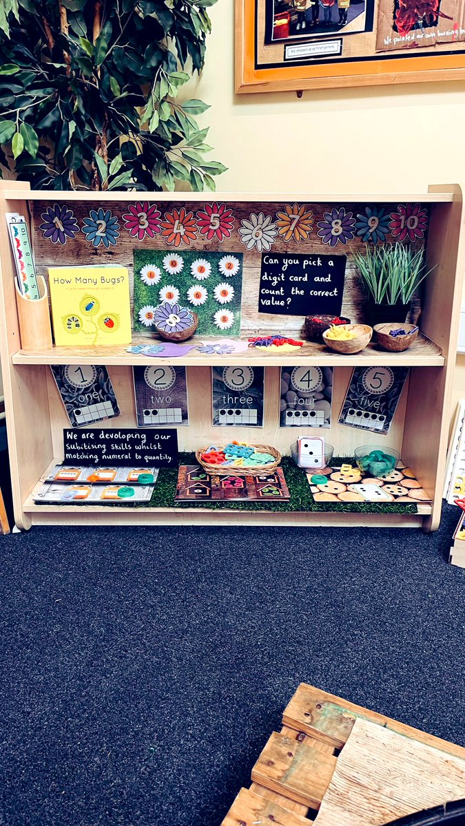 BridgeRebecca's tweet photo. Lots of opportunities to develop and consolidate early maths skills through our nursery provision #EYFS #eyfstwitterpals #EYFSmaths https://t.co/8gAK2UWxfK