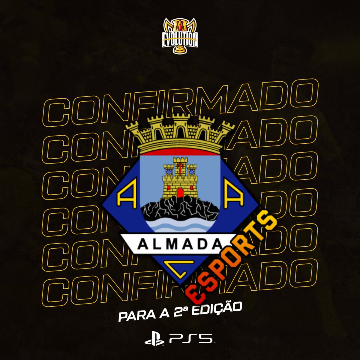 Já Está CONFIRMADOOOO!!!

Os <a href="/AlmadaEsports/">Almada Atlético Clube eSports</a> estarão presentes na nossa 2ª Season na PS5!

<a href="/ProPortugues/">ProPortuguês</a>