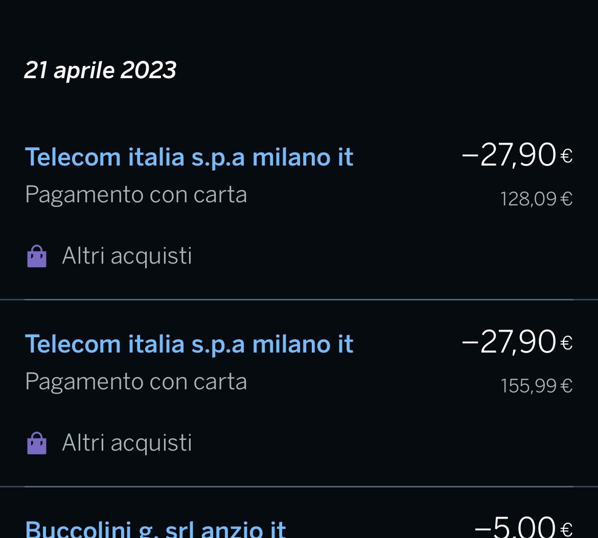 antoniopsg's tweet photo. @TIM_Official tim fwa credito scalato dal conto, ricarica non andata a buon fine. Soldi? Mai visti! Che tocca fare? Grazie https://t.co/34Pjvomll8