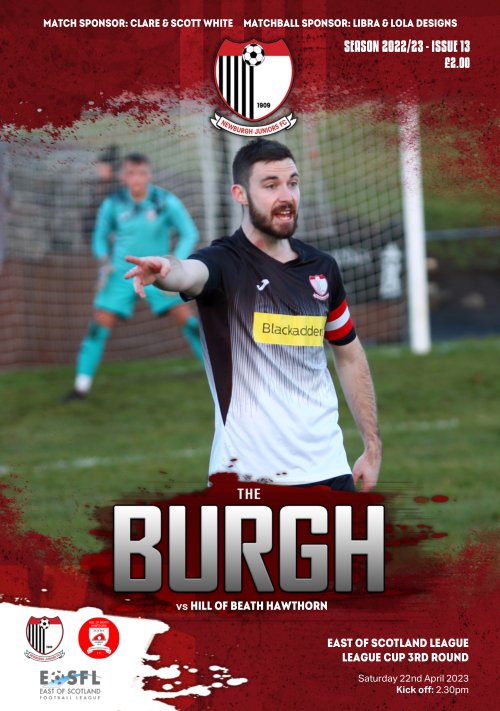 newburghfc's tweet photo. Issue 13 of our programme will be on sale at the gate for our League Cup match against @hawshob tomorrow.

Usual articles from the boss, reports, stats, photos etc. Player profile is @CiaranMayne. https://t.co/mqYfzC3vSI
