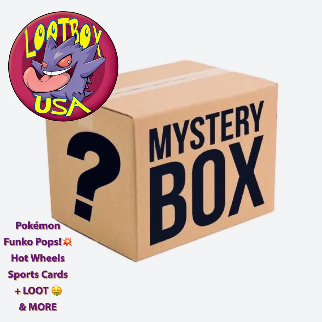 Loot Box USA 🇺🇸 issuing our 1st #MysteryBox on our #eBayStore 👇
ebay.com/usr/lootboxusa