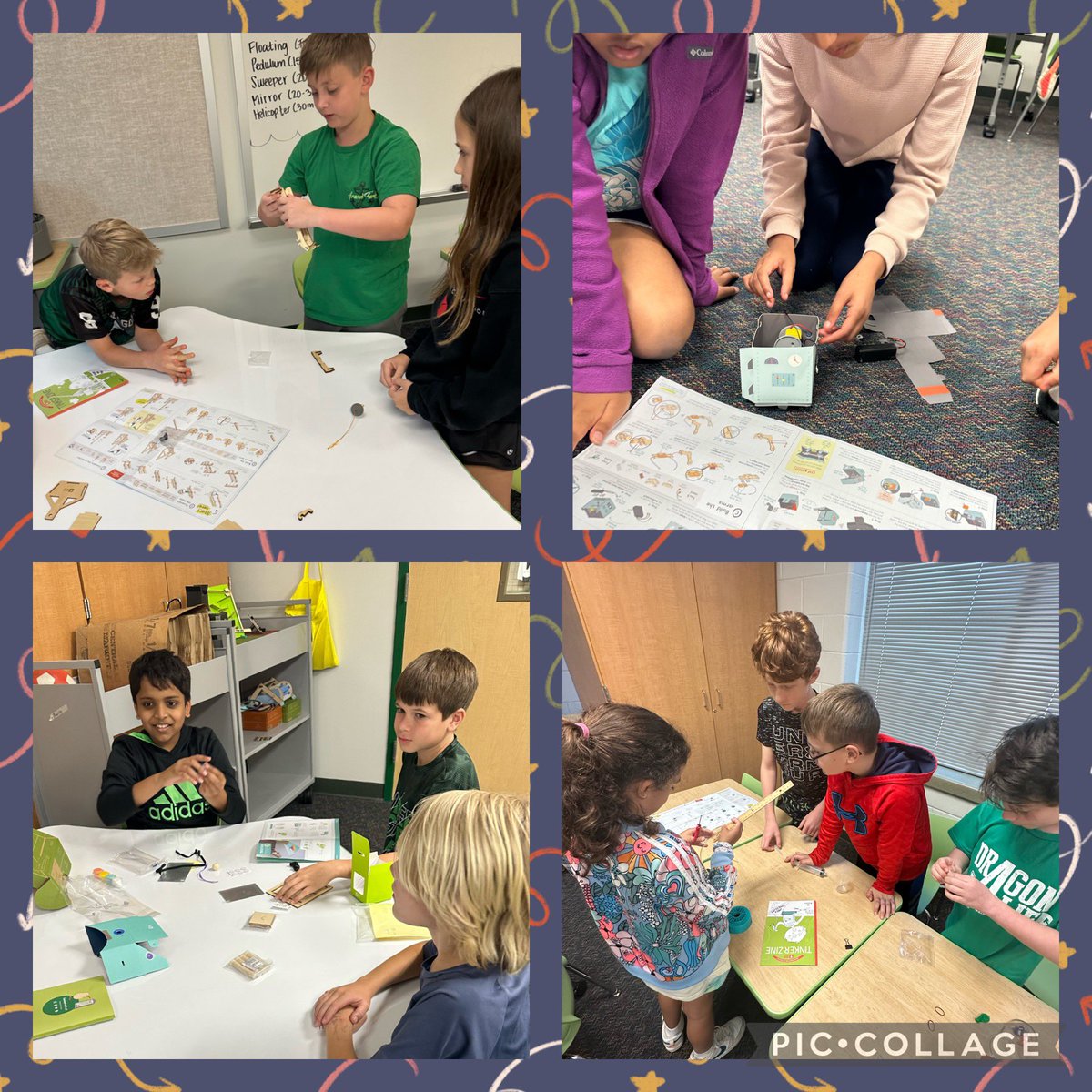 AshrafMobh's tweet photo. STEM Club!  These engineers are working as a team to problem solve. #InspireExcellence #DragonProud  @WGESdragons https://t.co/oWqo3U1APe