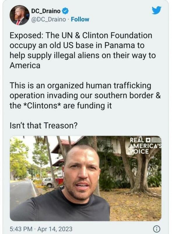 WOW...@RepMattGaetz and @RepMGT, this must be investigated. #HumanTrafficking by the #ClintonFoundation?