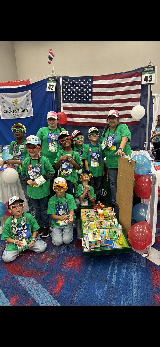 mscompsci22's tweet photo. Cuellar Lego Elites are ready for their reviewing session at First Lego World Championship! Let’s cheer them on!! @dallasschools @DallasisdSTEM #FIRSTChamp @FIRSTweets @shannontrejo @mibroughton @CuellarNation https://t.co/DqS97uZ79V