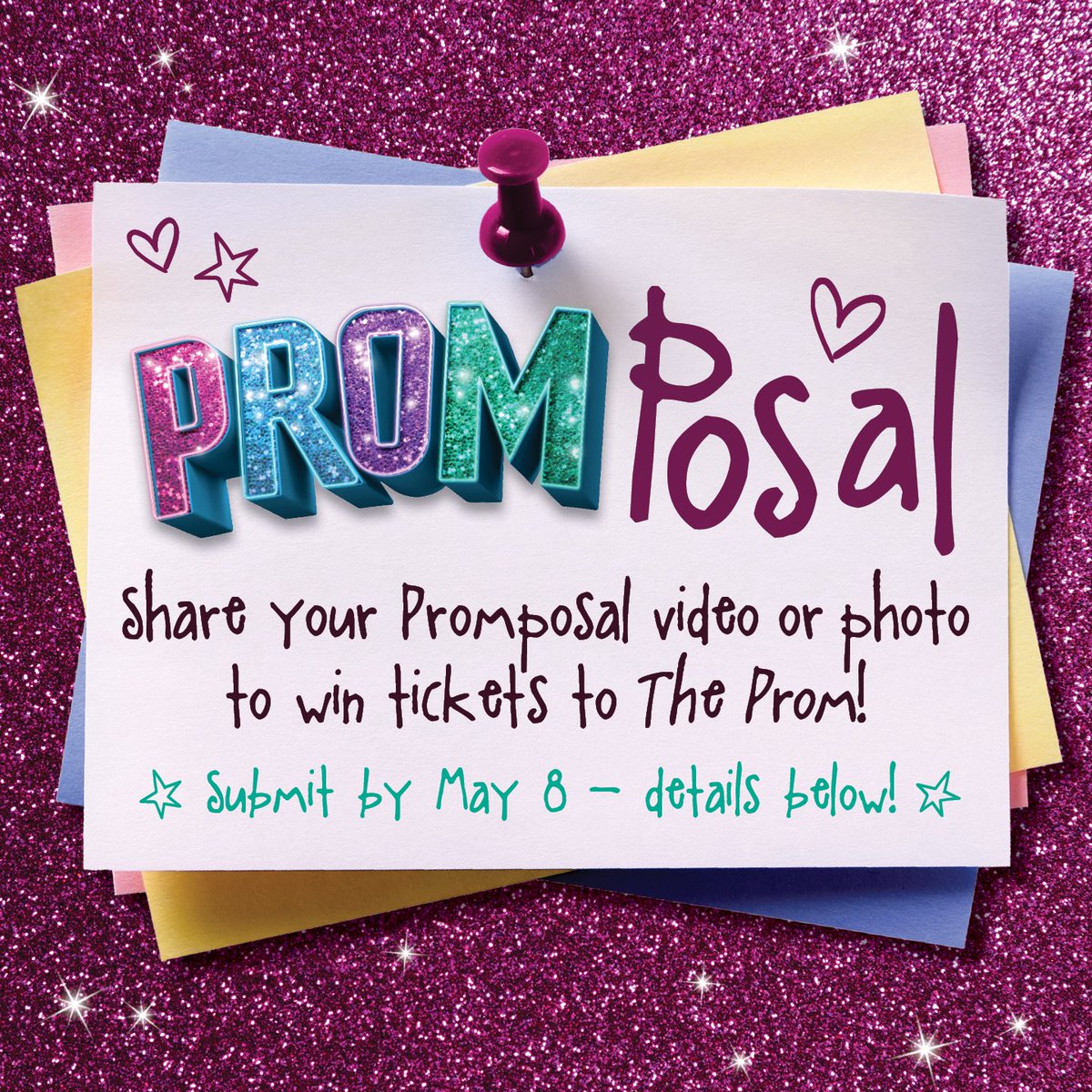 drayton_theatre's tweet photo. We're so excited to launch our first contest of 2023, the Zazz-tastic Promposal Competition!

We're sending 5 lucky couples to The Prom!

Did someone prompose to you or did you give someone an epic promposal!? https://t.co/o4CNCAZaAB