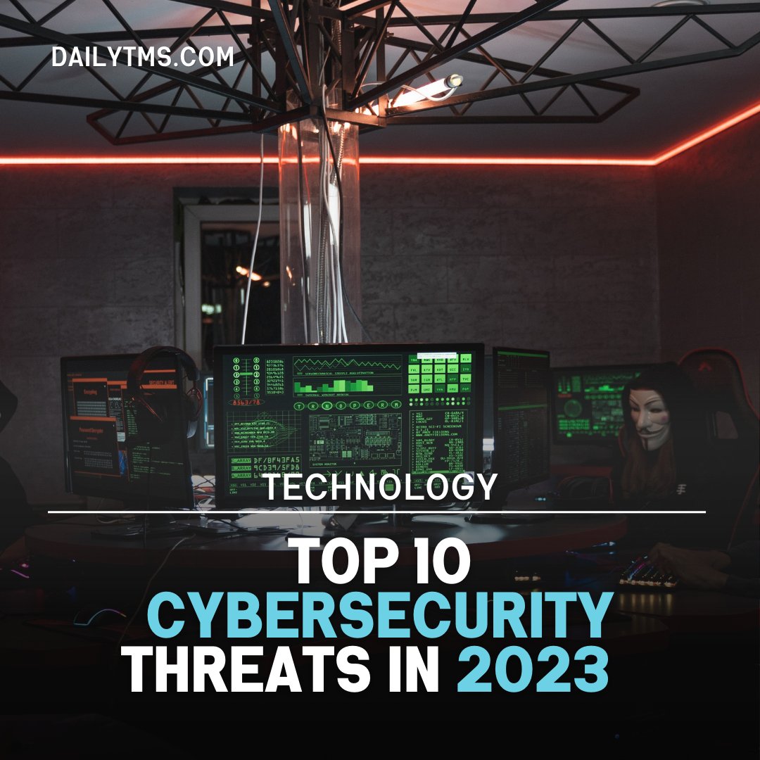 dailynet247's tweet photo. Latest Cyber Security Threats in 2023.
https://t.co/8OBKASIj1A

#WhatsApp #TwitterBlueTick #ElonMusk #easypaisa #chandraat #dailytms #cybernews #Cyberdefense #CyberSecurityAwareness #cybersecuritytips https://t.co/Q1EfYvfBR3