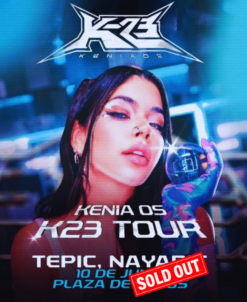 KeninisMxOFC's tweet image. Kenia OS hace SOLD OUT en la Plaza De Toros en Nayarit este próximo 10 Junio.

-— Capacidad: 5,000

(A tan solo 35min de haber salido a la venta los boletos).