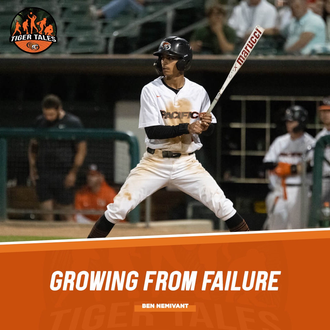 𝗧𝗜𝗚𝗘𝗥 𝗧𝗔𝗟𝗘𝗦    

Ben Nemivant talks about his growth as both a baseball player and a student during his time at Pacific. 

READ ➡️ bit.ly/3oqlT0e