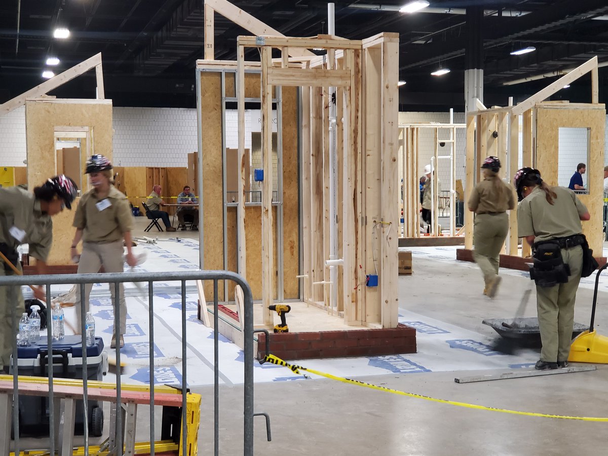 CTE_CaldwellCo's tweet photo. Students from @SouthCaldwell1 attended the SkillsUSA State Conference this week! CONGRATS!  Construction Estimating - 1st place for Lucas Swanson. Masonry Estimating - 3rd place, Zack Potter and 5th place, Lane Young. Masonry I - 8th place, Mason Day and 10th place, Logan Francum https://t.co/qkDgC7T6GB
