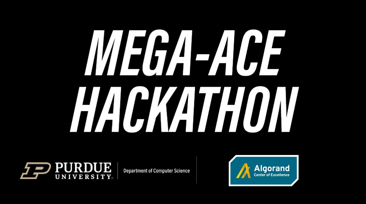 PBlockchainLab's tweet photo. The @AlgoFoundation MEGA-ACE Hackathon recently concluded. With 400+ participants worldwide, this global Algorand Foundation MEGA-ACE Hackathon was a tremendous success.
#Algorand #AI #DataScience #PurdueUniversity #PurdueBlockChainLab #Boilers https://t.co/WWywHjd4sM
