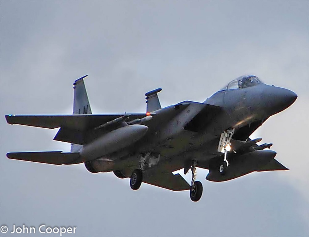 TheSuffolkMan's tweet image. #USAFE #F15C #Eagle at #RAFLakenheath