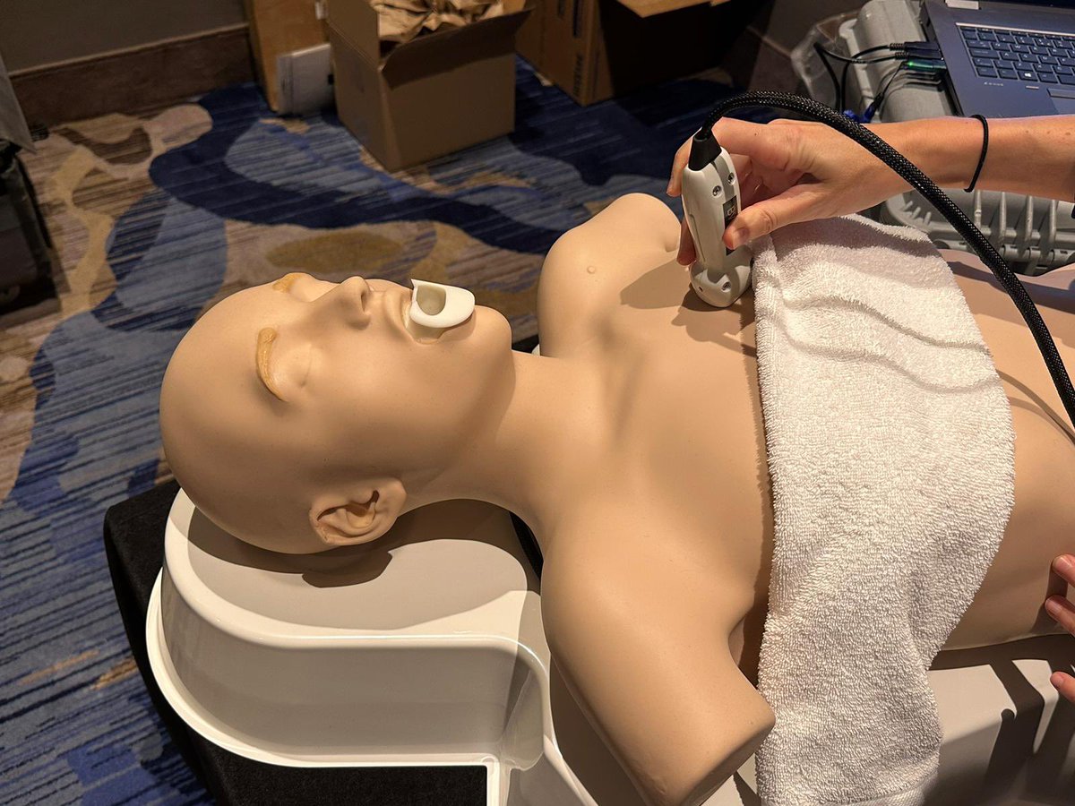 aaeminfo's tweet photo. The #Ultrasound Beginner Course is happening now! #POCUS #EmergencyMedicine #AAEM23 https://t.co/BoLsX7S7MT
