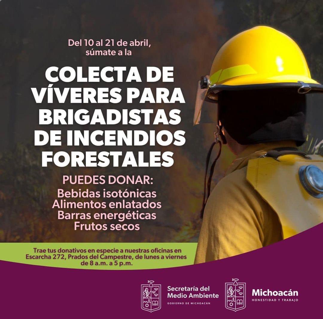 Hoy es el último día para traer tus donativos en especie a nuestras oficinas en Escarcha 272, Prados del Campestre, ¡súmate a esta noble causa! 

#AltoALosIncendiosForestales