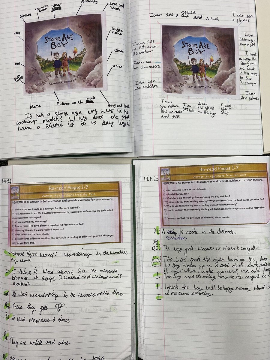 SQPLewisClass's tweet photo. First week back and 💥BOOM💥 amazing work from some amazing kids. Stone Age history lessons, art and even some reading to start off what is going to be a great term 🙌🏻 Well done Hughes class ⭐️ https://t.co/FPf4yeRsh8