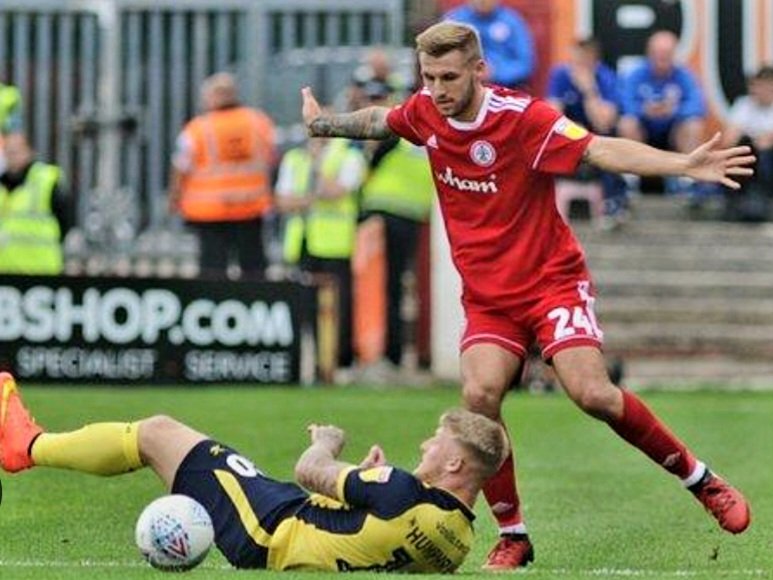 Sad to hear former red loanee NICK ANDERTON who is battling cancer has announced his retirement from football, tomorrow is his 27th birthday .
I'd  personally hope <a href="/ASFCofficial/">Accrington Stanley</a> will facilitate some kind of tribute to Nick before our game v <a href="/BarrowAFC/">Barrow AFC</a> ,maybe a minute applause