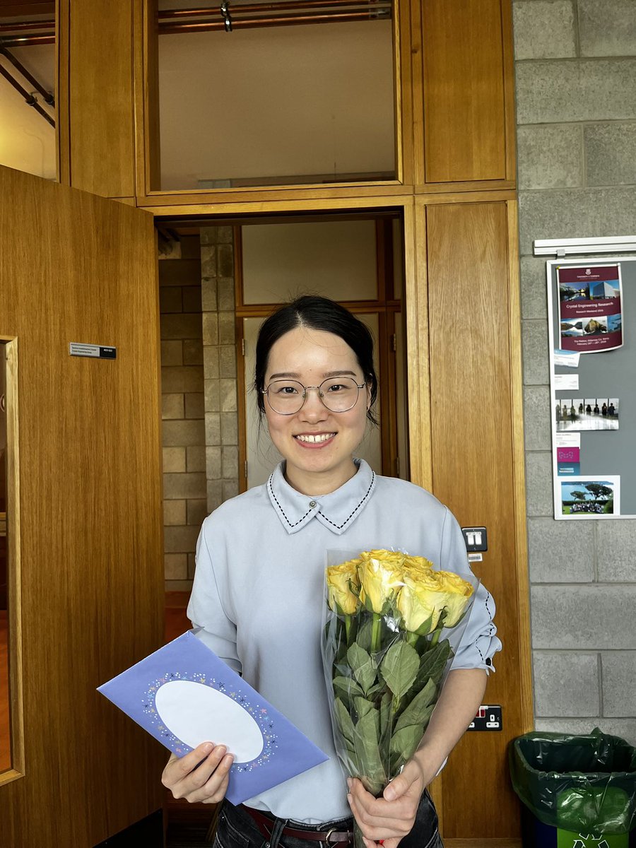 Mike Zaworotko group (@zgroupul) on Twitter photo Welcome to the World's newest PhD!
<a href="/ZGroupUL/">Mike Zaworotko group</a> congratulates <a href="/Shasha__Jin/">Shasha Jin</a>🇨🇳. Her viva, an <a href="/SSPCentre/">SSPC</a> funded project on phenol cocrystals, were defended today. 🙏 <a href="/MacGillivrayRG/">MacGillivray Group</a> (ext), Sarah Hudson (int) + @MukherjeeChem (chair) for their time + insight. <a href="/BernalNews/">Bernal Institute</a> <a href="/ChemicalSciUL/">Chemical Sciences UL</a> Welcome to the World's newest PhD!
<a href="/ZGroupUL/">Mike Zaworotko group</a> congratulates <a href="/Shasha__Jin/">Shasha Jin</a>🇨🇳. Her viva, an <a href="/SSPCentre/">SSPC</a> funded project on phenol cocrystals, were defended today. 🙏 <a href="/MacGillivrayRG/">MacGillivray Group</a> (ext), Sarah Hudson (int) + @MukherjeeChem (chair) for their time + insight. <a href="/BernalNews/">Bernal Institute</a> <a href="/ChemicalSciUL/">Chemical Sciences UL</a>