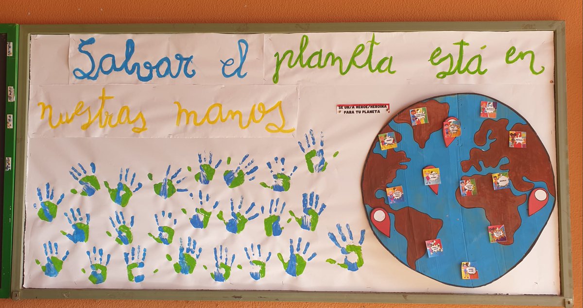 CEIPSanBerAlge's tweet photo. Desde pequeños 👧🏼🧒🏽enseñamos a nuestro alumnado a CUIDAR y AMAR♥️ su planeta. Hoy día de la 🌎 hacemos un llamamiento al resto de la comunidad educativa #thereisnotplanetB #ALDEA https://t.co/Ov2QSL5OsJ