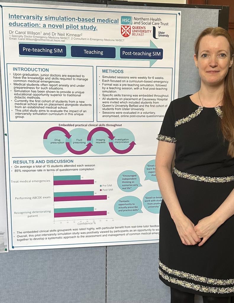 Neil Kinnear (@kinnearneil) on Twitter photo Dr Carol Wilson sharing our innovative intervarsity simulation program from Causeway Hospital! <a href="/IrishSimAssoc/">IrishSimulationAssoc</a> <a href="/UlsterUniMed/">School of Medicine | Ulster University</a> <a href="/QUBMedEd/">QUB Centre for Medical Education</a> <a href="/NHSCTrust/">Northern Trust</a>. Thanks to all our fantastic medical students, it’s been our pleasure! Dr Carol Wilson sharing our innovative intervarsity simulation program from Causeway Hospital! <a href="/IrishSimAssoc/">IrishSimulationAssoc</a> <a href="/UlsterUniMed/">School of Medicine | Ulster University</a> <a href="/QUBMedEd/">QUB Centre for Medical Education</a> <a href="/NHSCTrust/">Northern Trust</a>. Thanks to all our fantastic medical students, it’s been our pleasure!