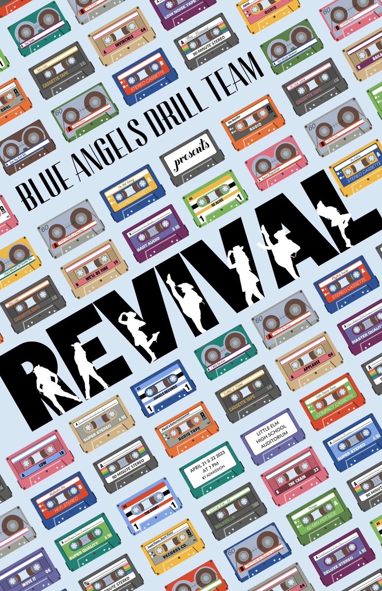 It’s OPENING NIGHT! The Blue Angels Drill Team proudly presents our 2022 Spring Show: REVIVAL. You have two chances to see the show! Performances are Friday and Saturday at 7:00pm in the LEHS Auditorium. Tickets are available at the door; cash only! #littleelmisd #loboproud