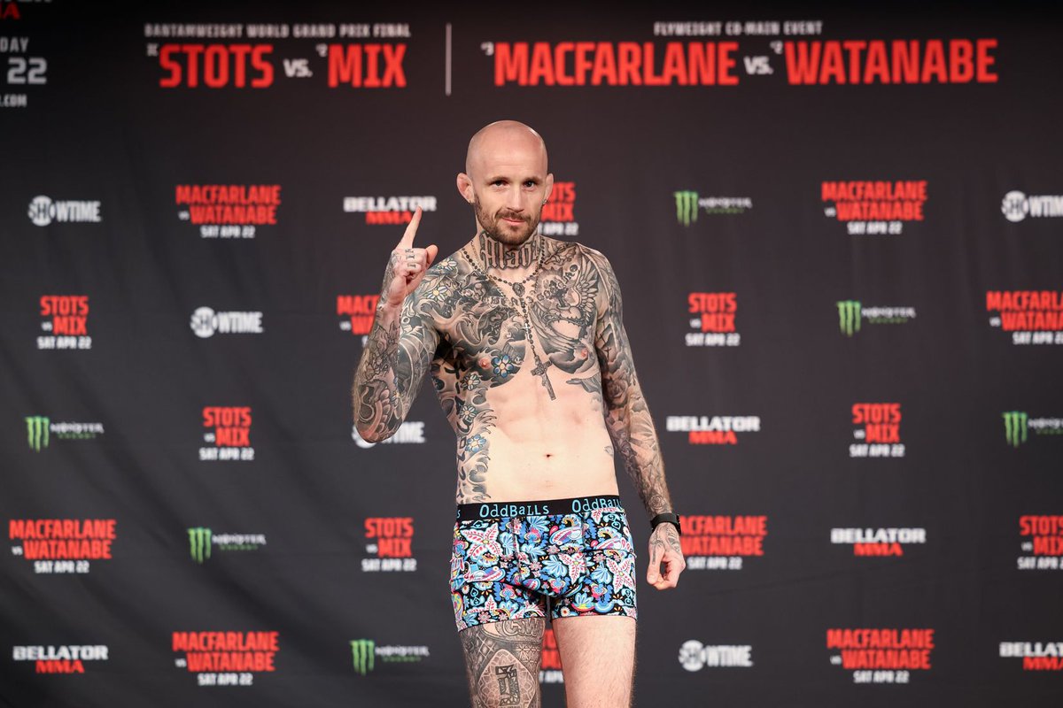 #Bellator295 Official Weigh-In Results: Charlie Leary (<a href="/Leary8mma/">Charlie Leary</a>) 164.2