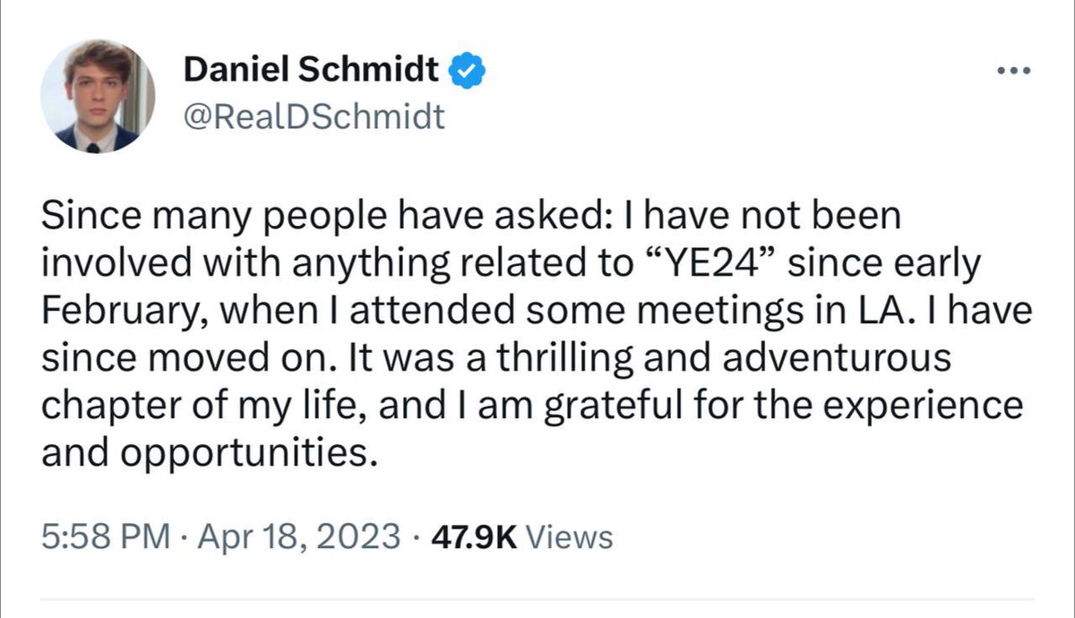 The founder of Students for Ye says he is repulsed by Ali and disgusted by the outbreak of victim blaming. He appears to confirm that there has been no activity on the campaign for months.