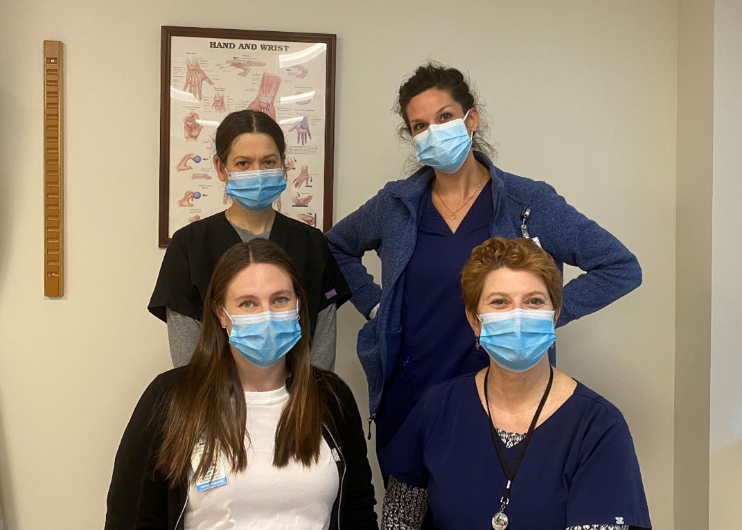 GreenHosp's tweet photo. This month is Occupational Therapy month. Occupational therapists treat infants, children, teens, adults and seniors with a wide variety of injuries and disabilities to attain, maintain and restore the skills they need to perform day-to-day tasks. https://t.co/cRRbfQJaBU