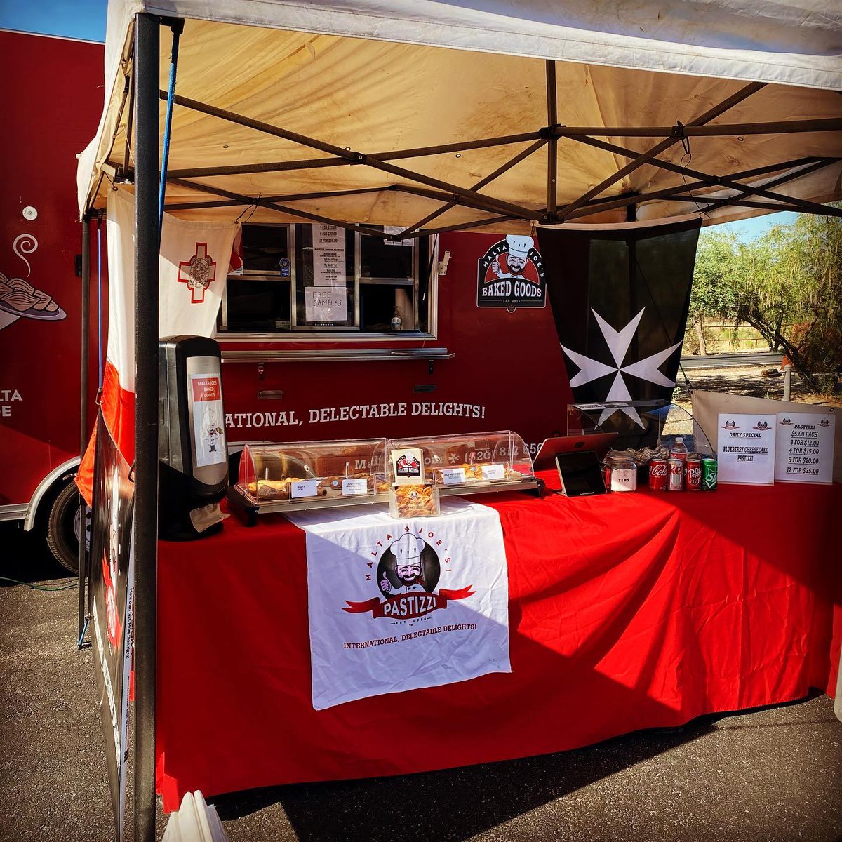 Tomorrow, join me, #MaltaJoe, and celebrate Earth Day at Oracle State Park! You will find me and the #PastizziExpress serving tons of #pastizzi and more from 1-7 p.m. at the Ranch House! See you there!