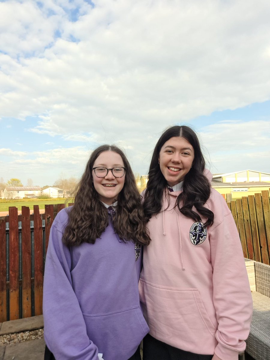 I cannot believe where the time has gone but so proud of my Daughters as they completed S6.  You worked so hard and know that you will do well at Uni.  Thank all at All Saint RC for giving them all the opportunities xx