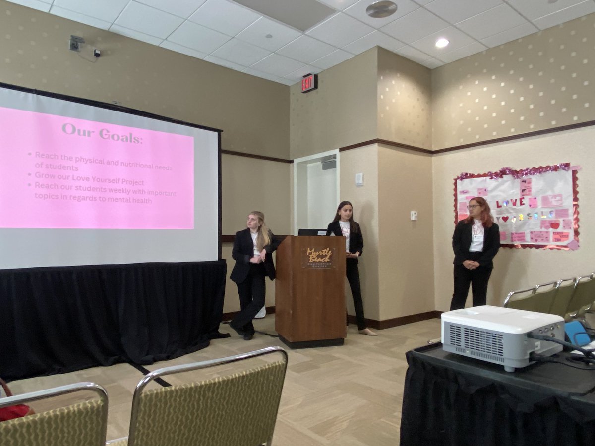 j_soracco's tweet photo. Students presenting on how they led a Mental Health Week through a Love Yourself campaign. Wow!!!Great job!!! #SSBHC https://t.co/34ifJHXT7A