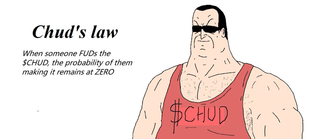ChudCoin's tweet photo. $CHUD https://t.co/lHMMMmDM1O