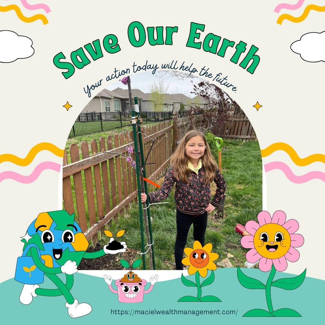 MacielWealth's tweet photo. For Earth Day we planted a tree. 🌎 #EarthDay #EarthDay2023 🌲🌳🌱🍃 https://t.co/o990BEno7y