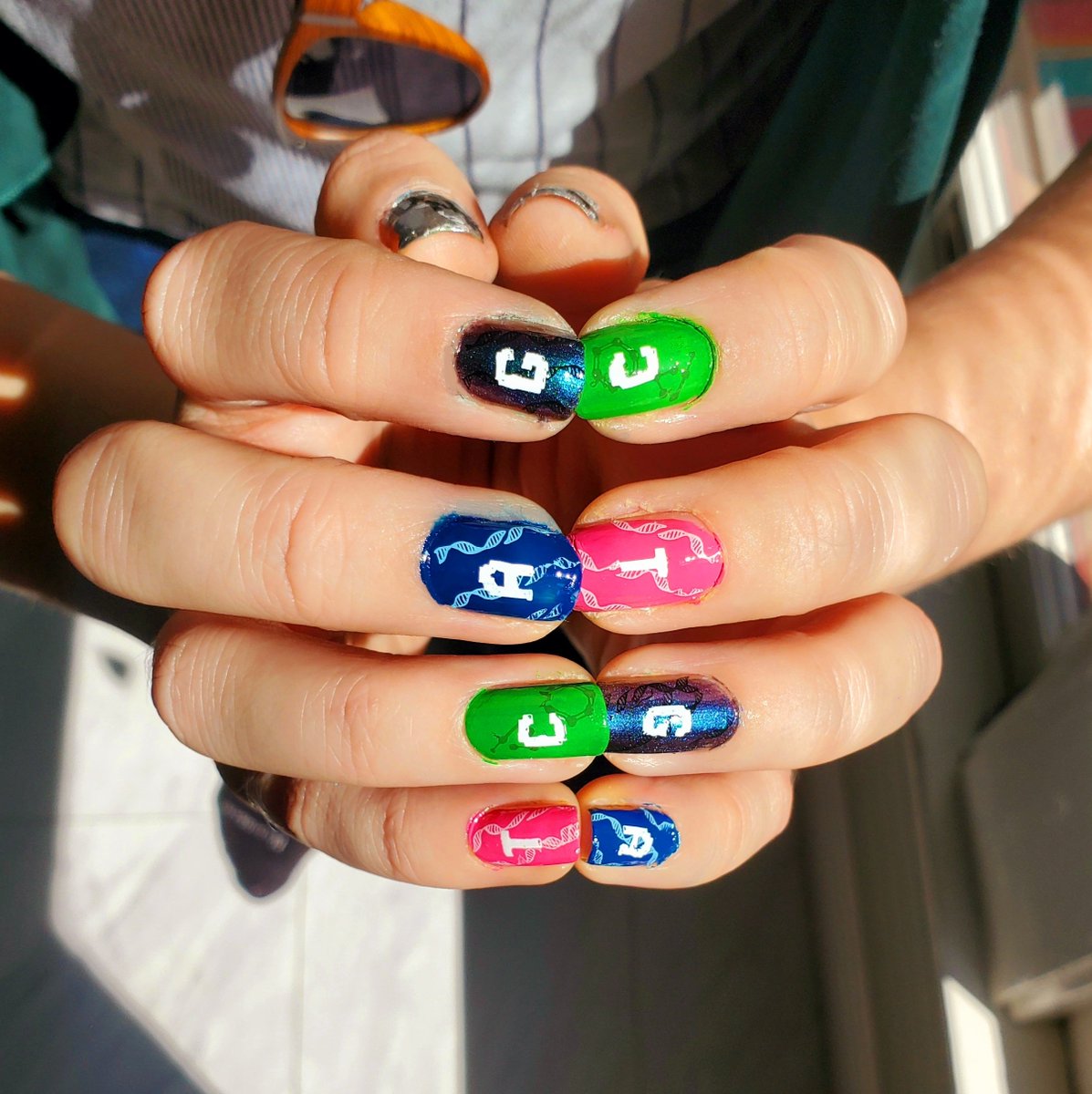 Having a festive DNA day at <a href="/ucscgenomics/">UC Santa Cruz Genomics Institute</a> <a href="/BaskinEng/">Baskin Engineering at UCSC</a> !!