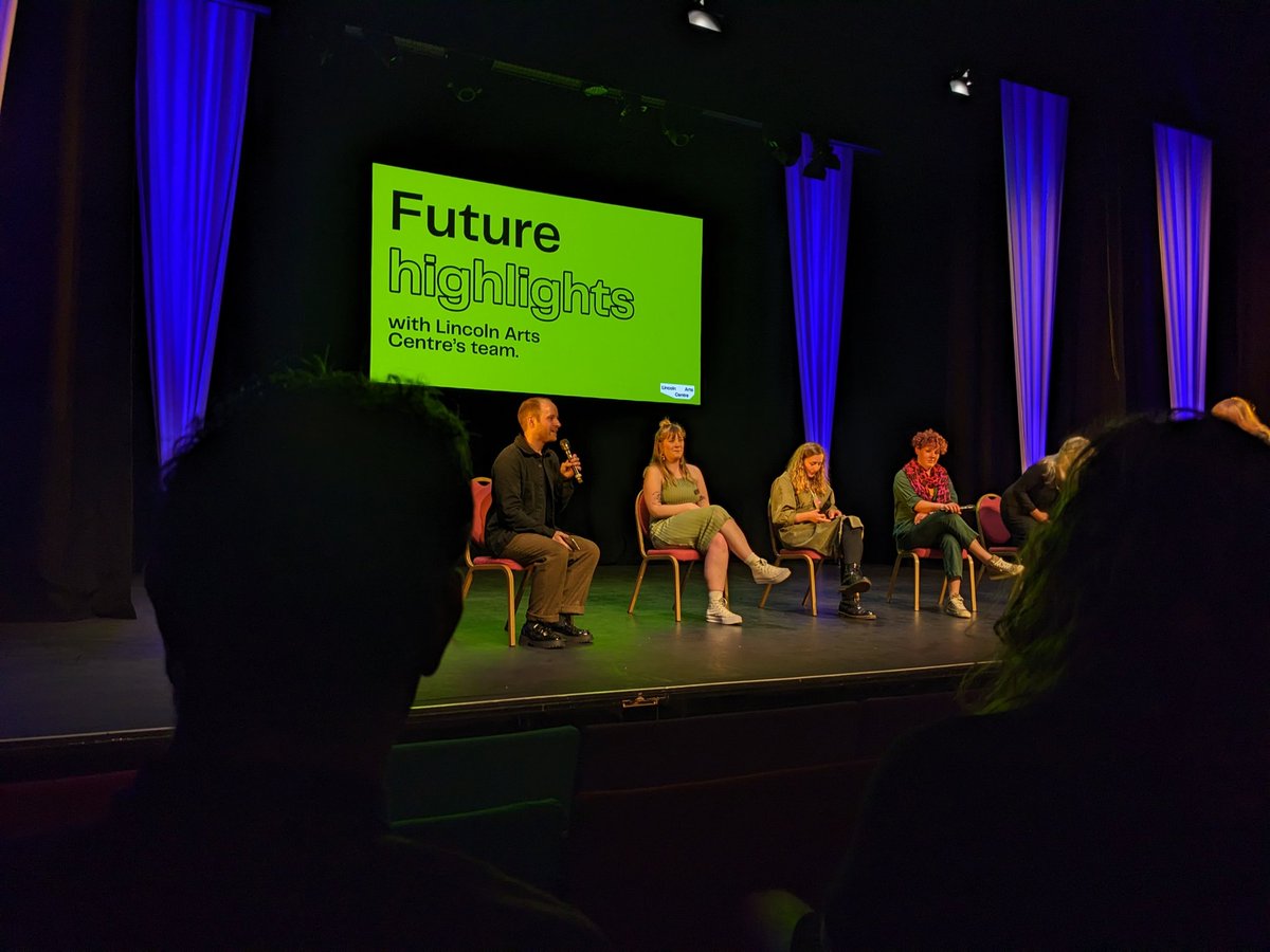 A wonderful evening at <a href="/LincsArtsCentre/">Lincoln Arts Centre</a> celebrating their new launch. Huge congratulations to <a href="/3en_Anderson/">Ben</a> and the team!