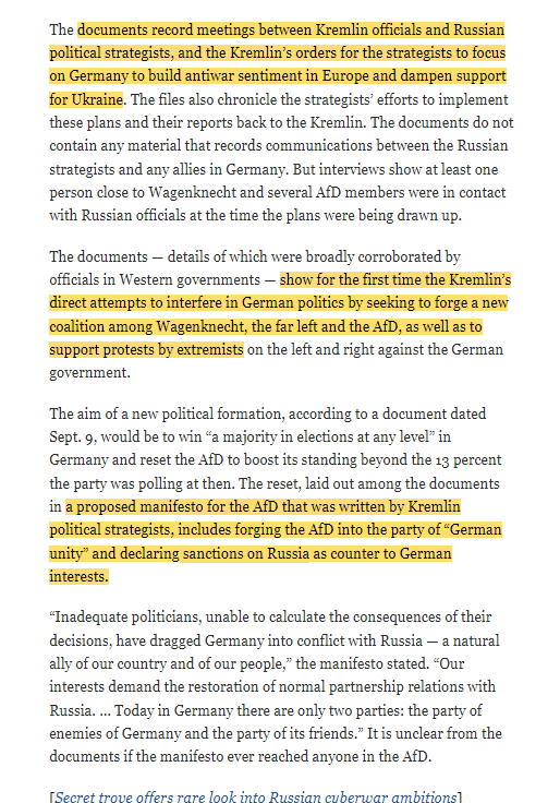 will_pulido's tweet photo. 💣🇷🇺Los #planes de cómo #Rusia trata de #interferir en el proceso político de #Alemania 🇩🇪; según papeles Discord.
Politólogos y #estrategas políticos rusos diseñando planes para coaligar a extrema derecha e izquierda, socavar apoyo a Ucrania.
Todo en 👇
https://t.co/5gJLfFbj7s https://t.co/xPqoLAnpXI