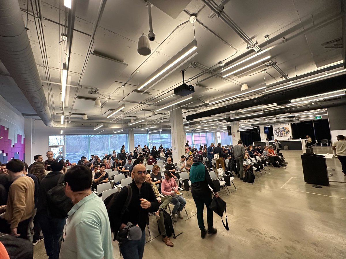 IVADO_Qc's tweet photo. 🎉 Nous sommes ravis d'avoir commandité #Techaide, la conférence #IA de @Mila_Quebec vendredi dernier avec plus de 200 personnes présentes! Merci à toutes les participantes et participants pour avoir contribué à faire de cet événement une belle réussite! https://t.co/Bi5exyWolH