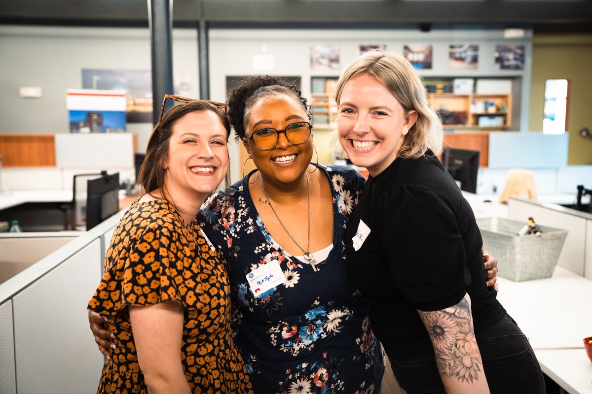 TreanorDesign's tweet photo. We had a blast celebrating #KCDesignWeek last week! Thank you to all who visited our Kansas City office during Open Studio Night. See you again soon! #KCarchitects #KCdesign https://t.co/jxi30Kr7Yl