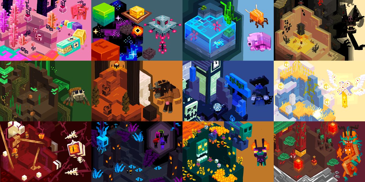 AlexModGuy's tweet photo. ROUND 1 OF ALEX'S CAVES BIOME VOTE IS NOW LIVE!

VOTE HERE:
https://t.co/MeUihhCKgT https://t.co/KfLWEceaK9