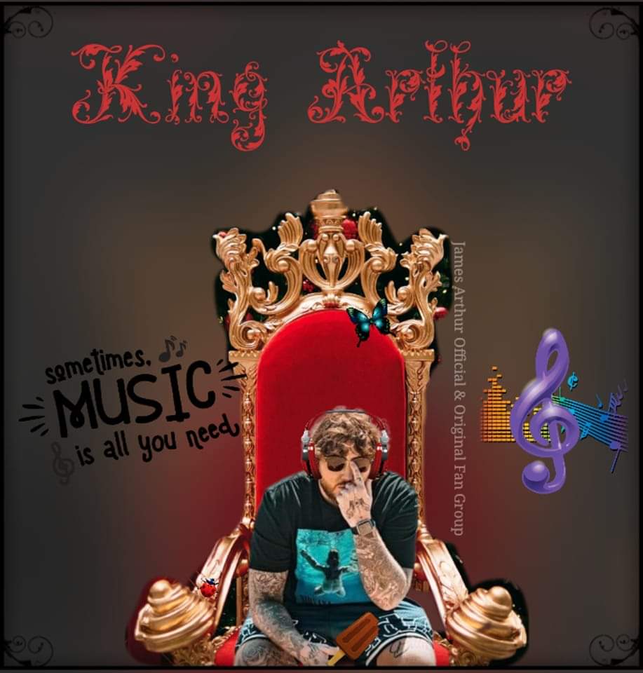 Fi_De_Andover_E's tweet image. @JamesArthur23 #JArmyFamily
&quot;Sometimes music is all you need&quot; 
🎵🎶🎧 #FunEdit