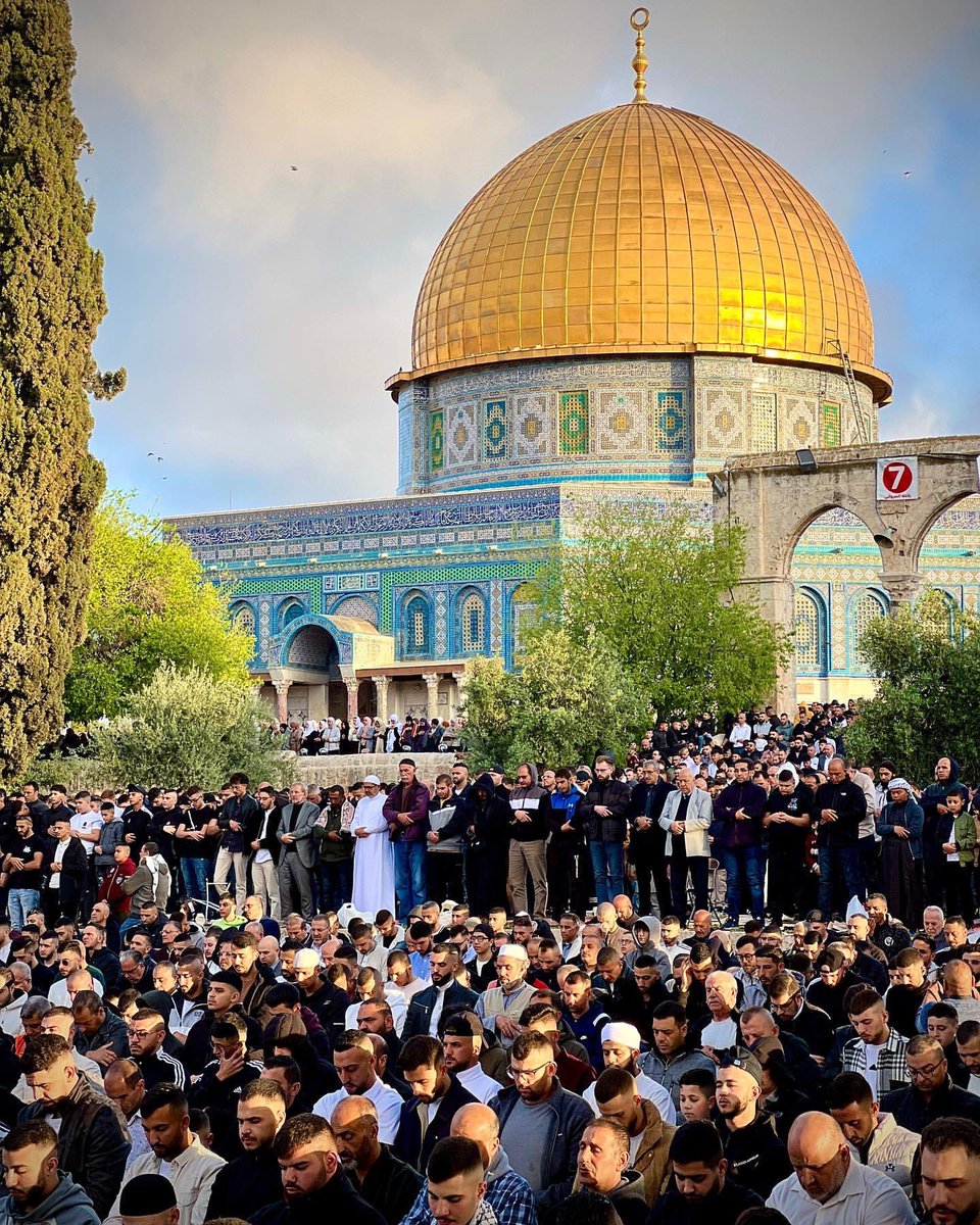 MuhammadSmiry's tweet photo. Eid at Al-Aqsa is different. #EidAlFitr https://t.co/prXiCyJGjj