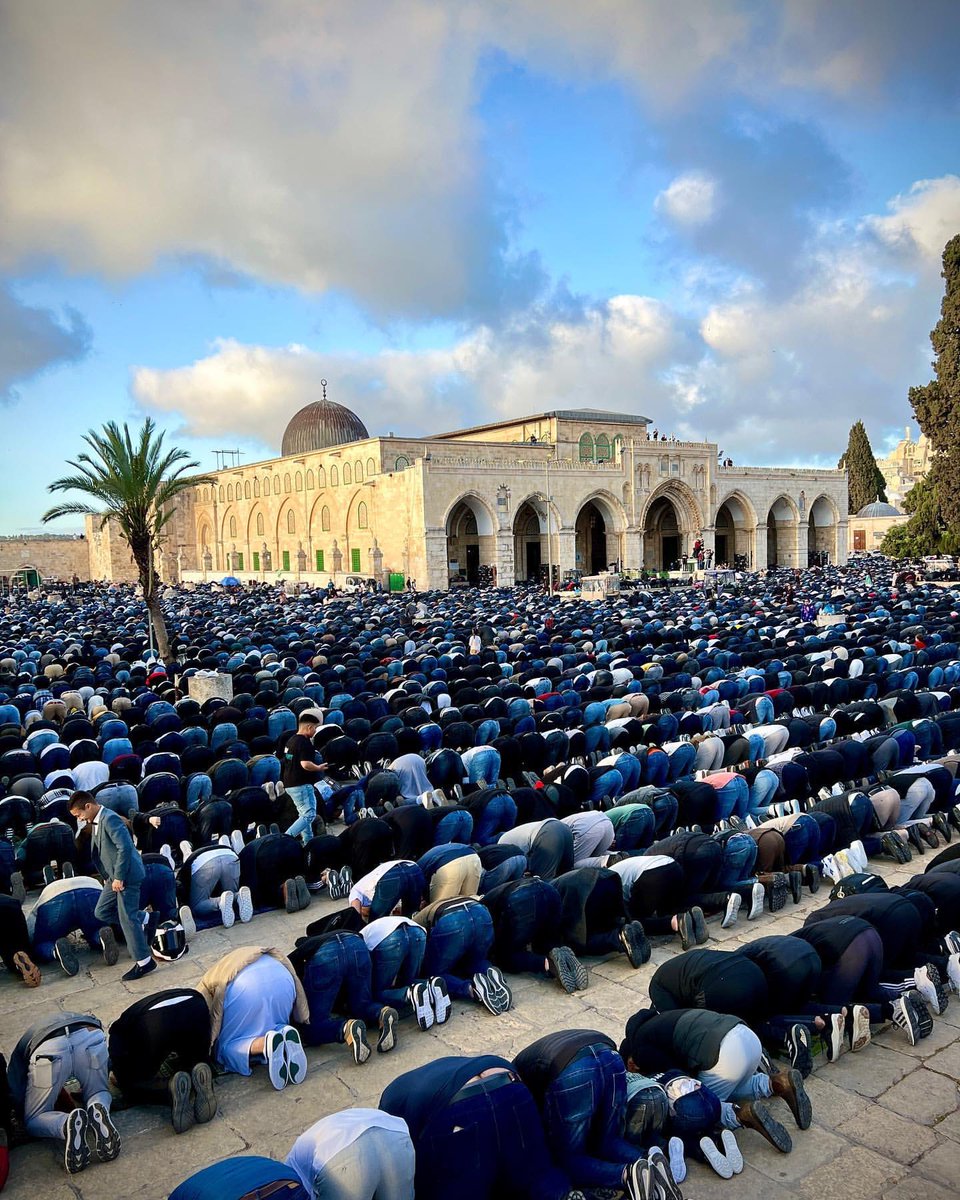 MuhammadSmiry's tweet photo. Eid at Al-Aqsa is different. #EidAlFitr https://t.co/prXiCyJGjj