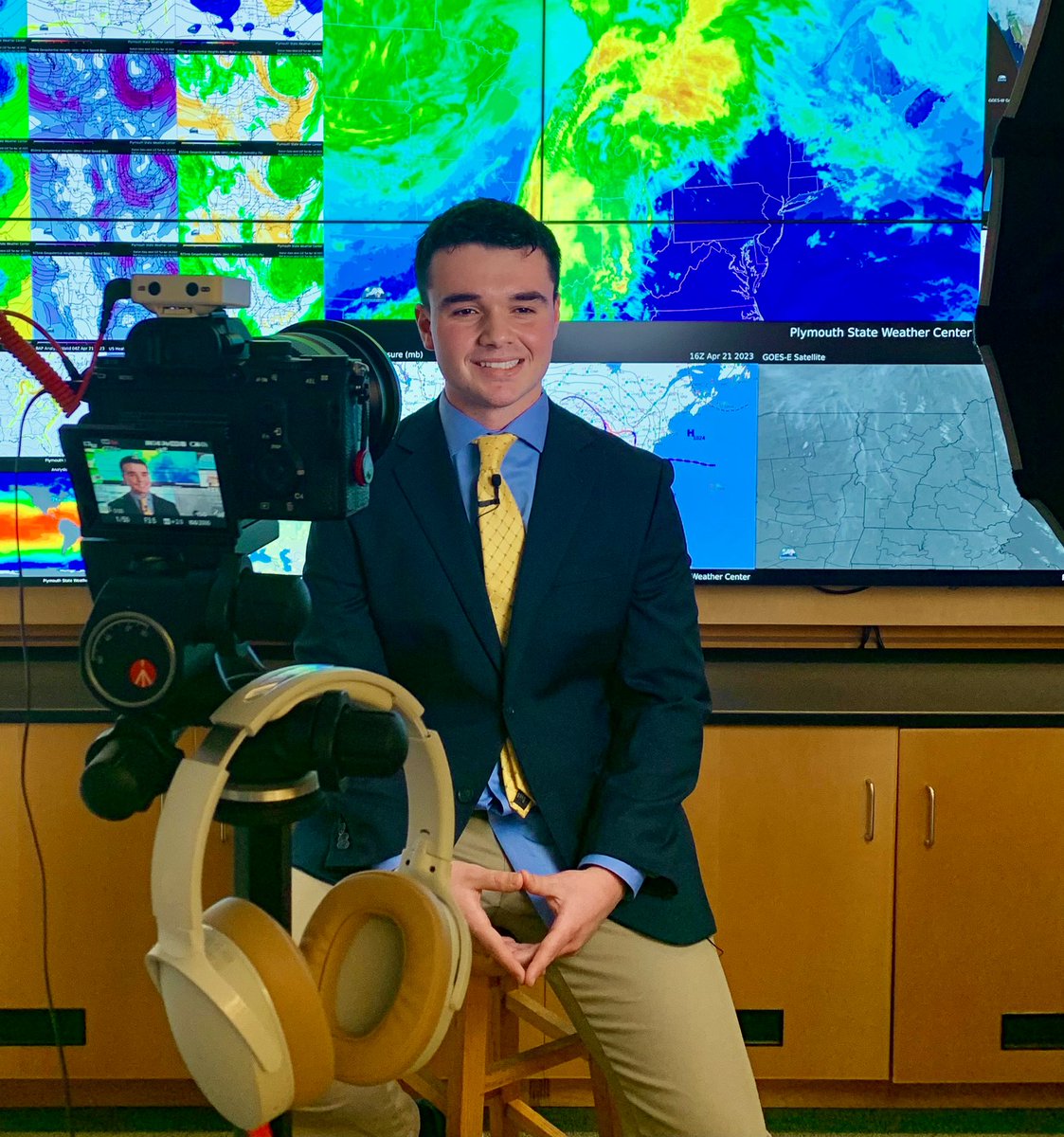 My first professional interview with <a href="/PlymouthState/">Plymouth State University</a> discussing the Meteorology program and my accepted Chief position was a success!