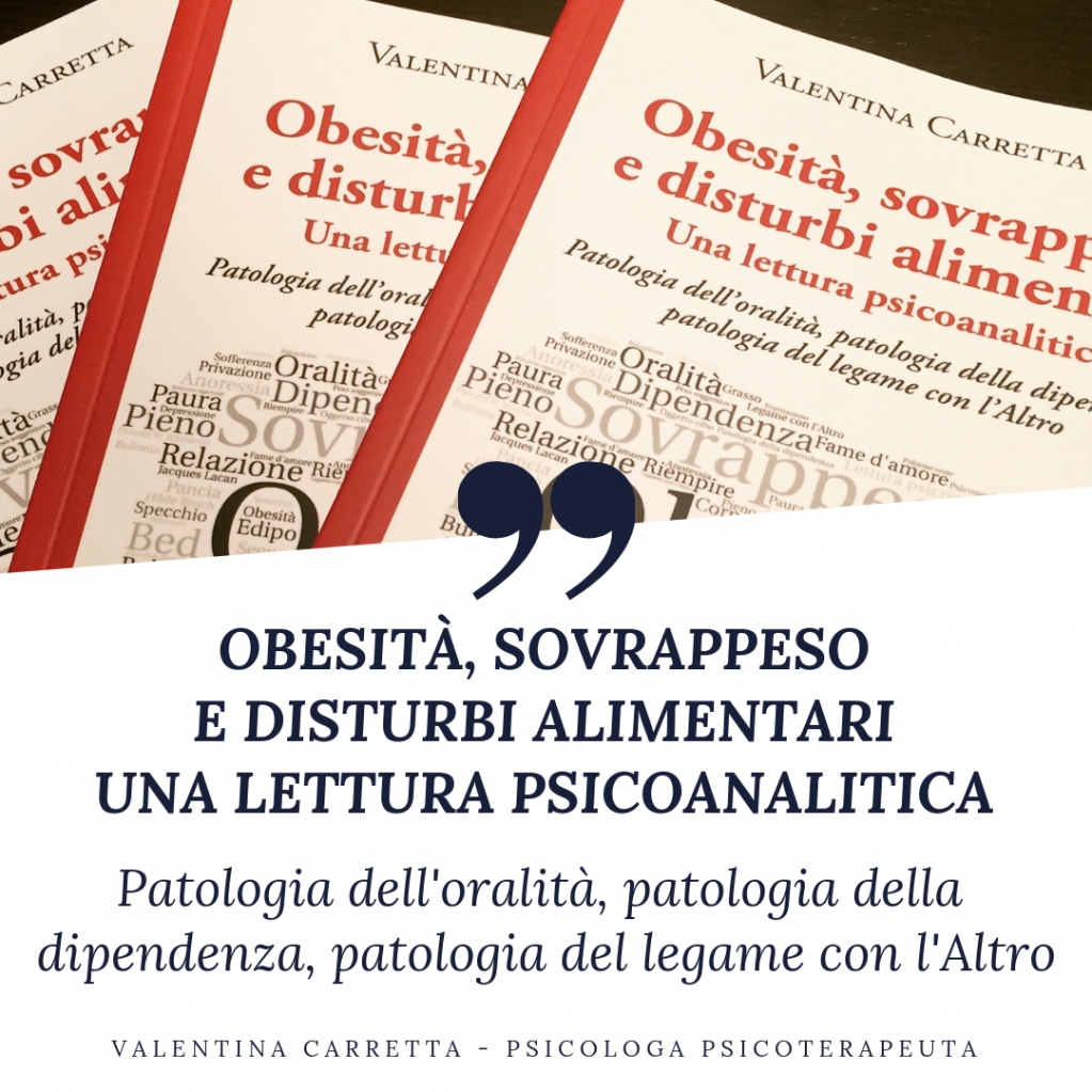 VC_psicologa's tweet photo. 📚 “Obesità, sovrappeso e disturbi alimentari. Una lettura psicoanalitica” 📚
Un testo agile rivolto a psicoterapeuti, psichiatri, operatori della salute, senza trascurare tutti quei soggetti, di professione non clinici, che però hanno tante domande sul tema: “si… https://t.co/yY1KVIGSKN