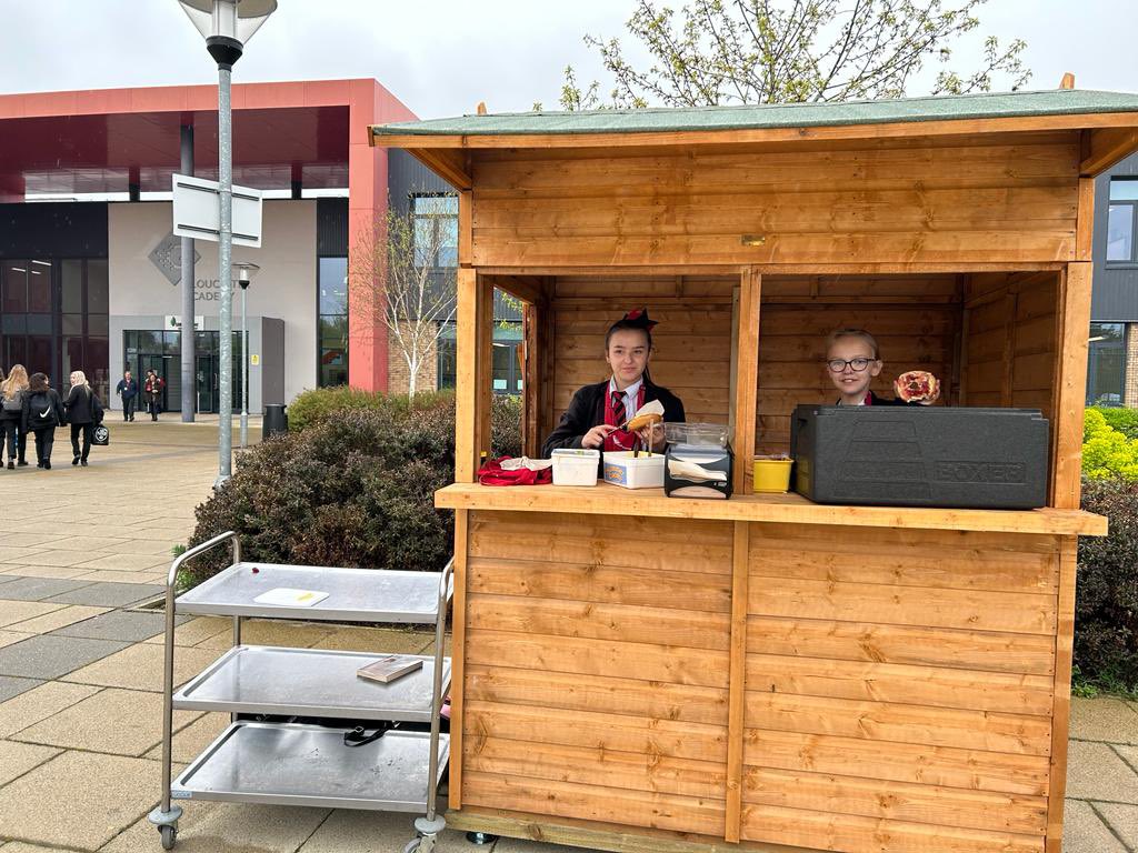 Loving GA- hot breakfast every morning served by our fantastic bagel monitors ! <a href="/GloucsAcademy/">Gloucester Academy</a> <a href="/GreenshawTrust/">Greenshaw Learning Trust</a>